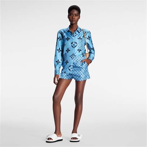 louis vuitton silk shorts|louis vuitton shorts women's.